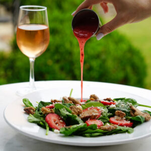 Strawberry Spinach Salad